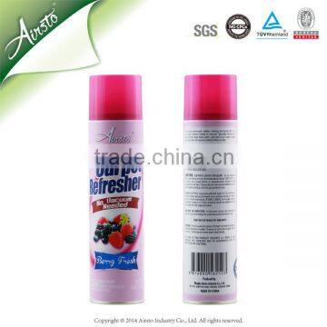 Manufacturer China Portable Rasberry Foam Carpet Clean Spray