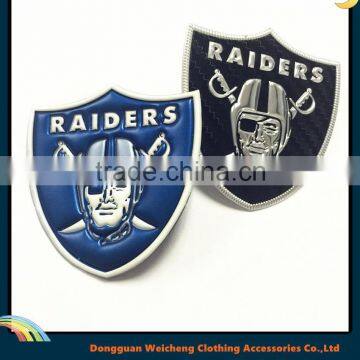 2016 Popular Custom Shaped 3D Embossed Silicone Soft PVC Patch Logo Patch
