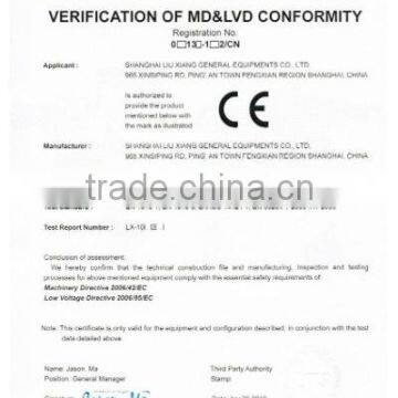 Verification of MD&LVD Conformity