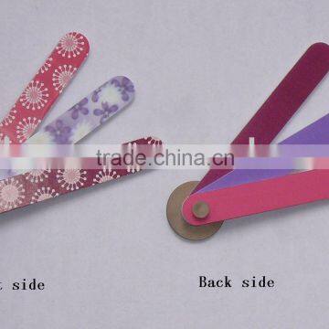 Fan blade nail file