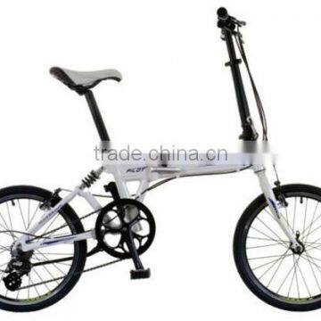 20" SHIMANOO ALTUS 8speed Alloy Folding Bicycle with Rear Shock