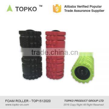 TOPKO fitness fashion EVA grid vibrating electic yoga foam roller