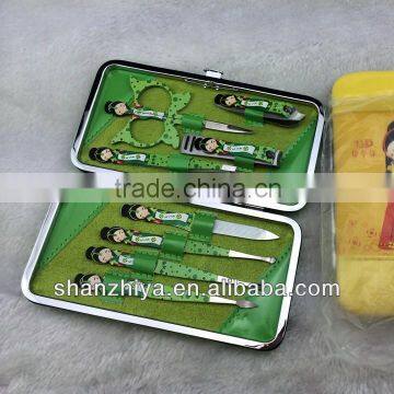 2014 Hot Sell 8 Pcs Full-function Nail Care Stainless Steel Beauty Manicure & Pedicure Sets