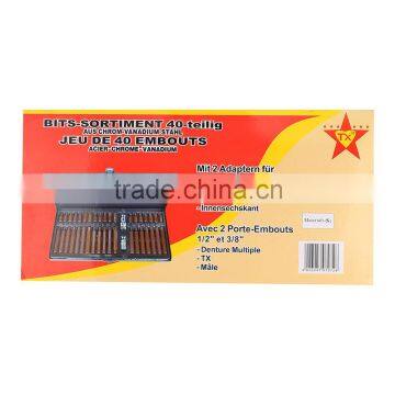 40Piece Various Size Powerful Precision Security Spanner Mini Screwdrivers Bit Set photo-2