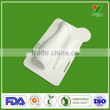 Eco-friendly Manufacturer Supply Pulp Cosmetic Packaging Tray photo-6
