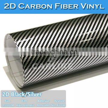 SINO CAR STICKER Free Shipping Glossy 2D Carbon Fiber Sticker Car Cover photo-6