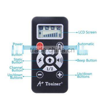 A-bomb Full-automatic Mode&Manually 800 Yards Pet Training Collar Rechargeable & Waterproof & Safe Vibrating Collar photo-3