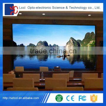 High quality high density HD video wall meeting board full color Pixel pitch 6mm indoor led display