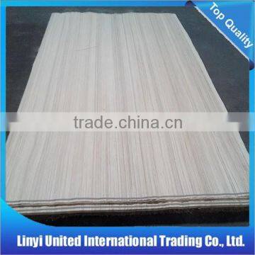 white wood veneer/recon wood veneer