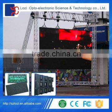 Hot Product Outdoor Waterproof Full Color Large Advertising p6 Outdoor Led Screen