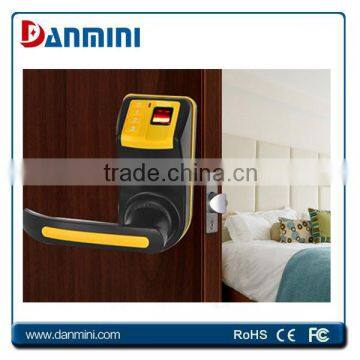 Electronic smart intelligent door lock for hotel lock system fingerprint door lock