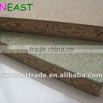 high quaity blue color chipboard raw shaving board plain particle board E1,E2, MR glue