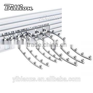 Custom Metal Wire Beaded Hooks Tube Hanging Clothing Hooks photo-6