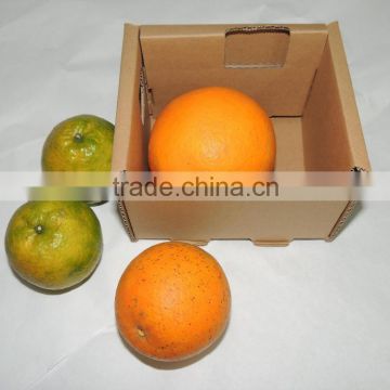 brown corrugated paper box for packaging