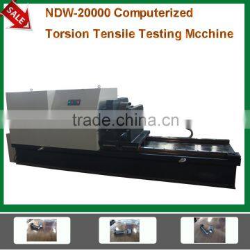 Customized 20000 N.M. Threaded Bolt Torsion Tension Testing Machine Double Function