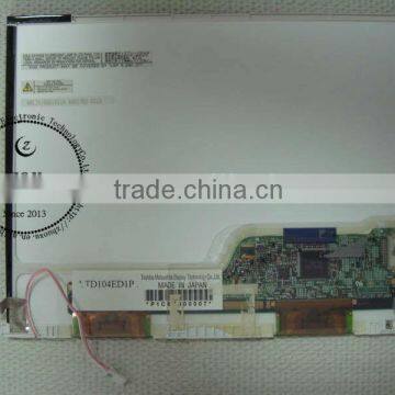 LTD104ED1P Original A+ Grade 10.4" inch 1024*768 TFT Laptop LCD Display with CCFL Backlight 4:3 aspest ratio for Toshiba