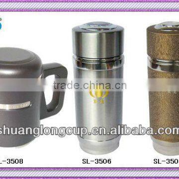 bpa free stainless steel healthy office mug flask china manufacturer