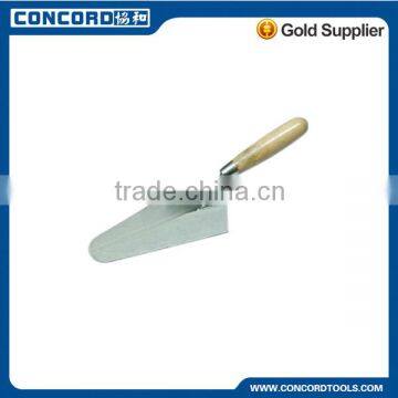 8'' Heavy Duty Carbon Steel Bricklaying Trowel with Wooden Handle, Bricky Tools