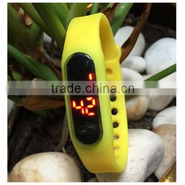 Fashion Sports Digital Slim Siliocne Sport Watch For Kids