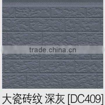 insulated foam exterior wall panel