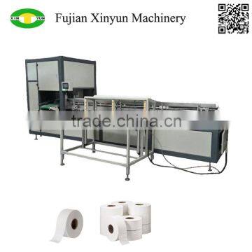 High performance maxi roll paper band saw cutting machine