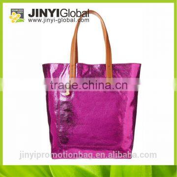 hot design handbags ladies transparent pvc handbag with small inner bag