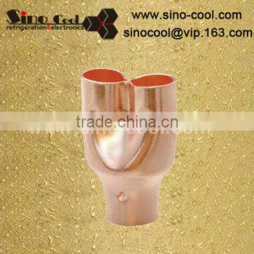 Distribute connector copper pipes and fittings