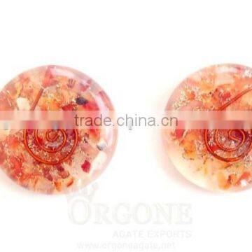 Carnelian Orgone Energy Disc | Orgonite Supplier