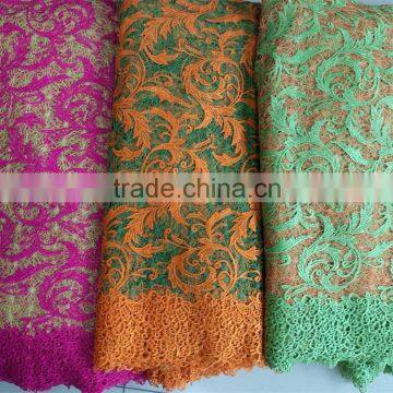 chemical lace embroidery fabric lace fabric market