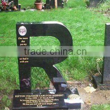 china black headstone