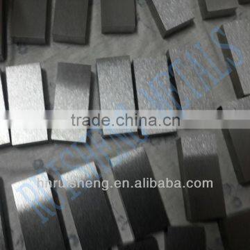 high purity ground pure tungsten block ingot plate for sale