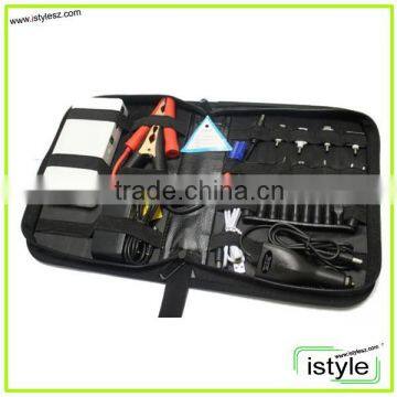 12,000 mAh car jump starter usb battery charger with 12v dc output