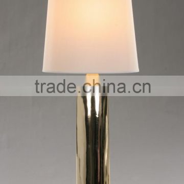 Silver and white table lamp/table light for bed decoration