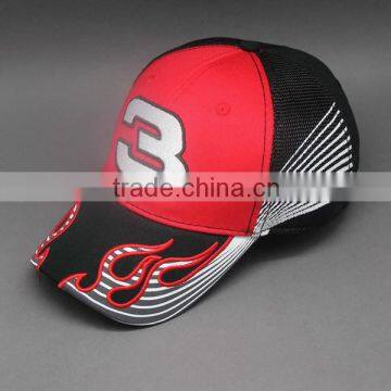 2015 FASHION FLEXFIT MESH RACING BASEBALL CAP EMROIDERY MACHINE