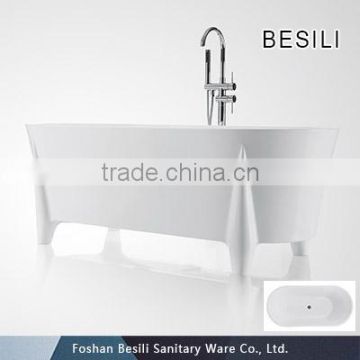 Kinds of best acrylic bathtub with legs 002