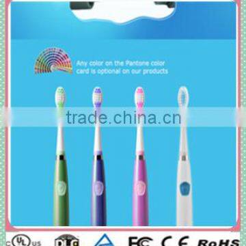 2016 innovative product portable waterproof sonic toothbrush with little weight