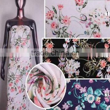 Rayon cotton fabric reactive printing Woven cloth wholesale Private clothing