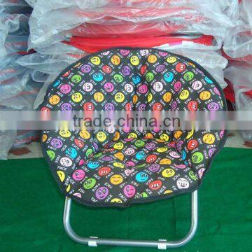 Mini printing folding moon chair for adult