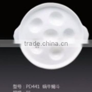 Porcelain plate_transparent porcelain_shell porcelain