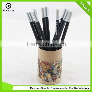Natural Drawing 7 Inch 12 Pcs Paper Tube Sketch Pencils Set photo-2