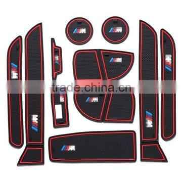 The best supplier car gate slot pad for BMW 3(standard axis) 2014-2015 11pcs/set