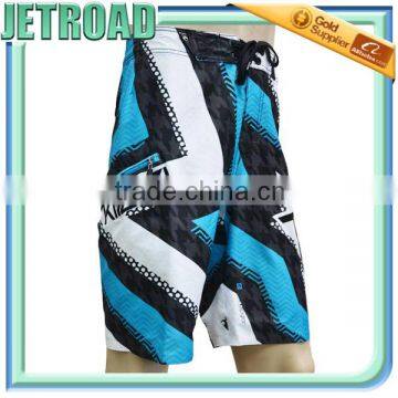 3D Printed Customer Design Polyester Satin Men Beach Shorts Boardshorts