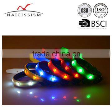 led flashing dog collar