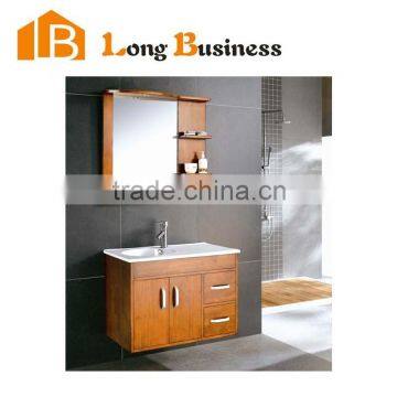 LB-JL2152 America style modern bathroom vanity oak solid wood clearance bathroom vanities