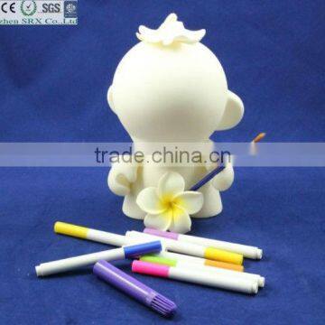 Hand Painting Kidrobot Munny World Soft PVC vinyl toys, Wholesale Blank Munny World Soft PVC vinyl toys