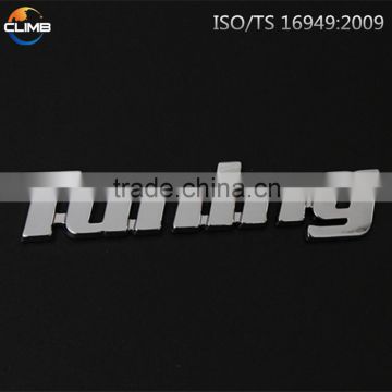 High quality Custom Made Car Emblems and Names Wholesale Chrome Badge Emblem