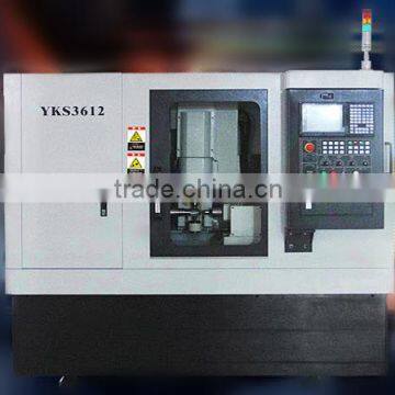 CNC mechanical new YKS3612 high speed gear hobbing/cutting machine