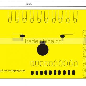 Nail Decoration Tools Silicone Nail Art Stamping Mat Quality Choice photo-2