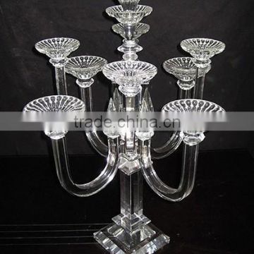 crystal glass votive candle holders