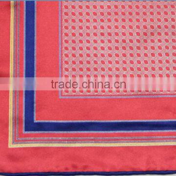 MEN'S CLOTHING ACCESSORIES OF 100%SILK OR POLY POCKET SQUARE HANDKERCHIEF - JP60309 photo-2